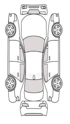 Schema vehicule carrosserie